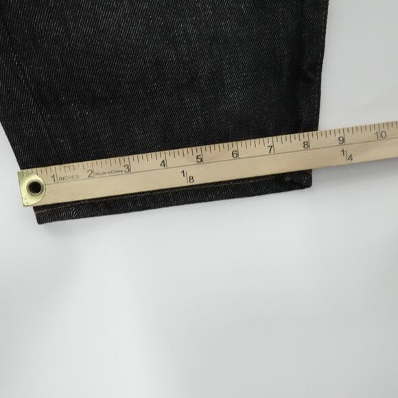 Levis 501 Jeans Mens 32x38 Raw Unwashed Denim Shrink-To-Fit Button Fly Straight - Picture 11 of 16
